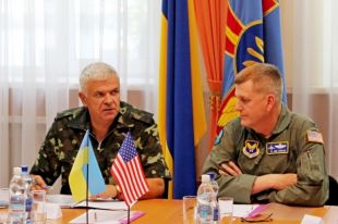 Военное командование США на встрече с руководством ВСУ