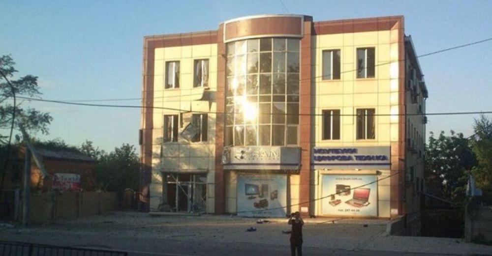 В Донецке под обстрел попали элитные дома
