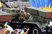 Военный парад ко Дню Независимости Украины в Киеве