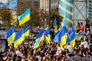 Военный парад ко Дню Независимости Украины в Киеве