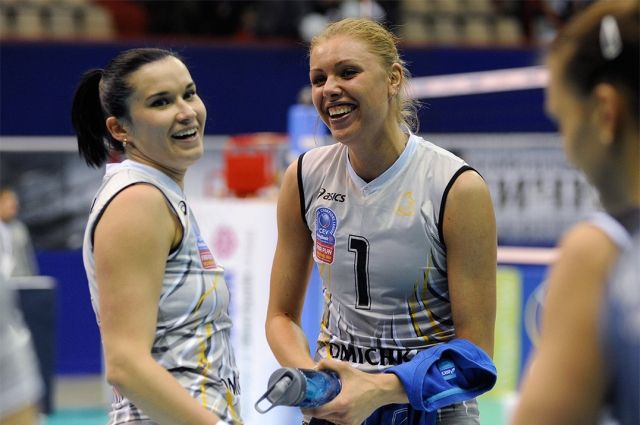Омские волейболистки будут играть в составе сборной России.