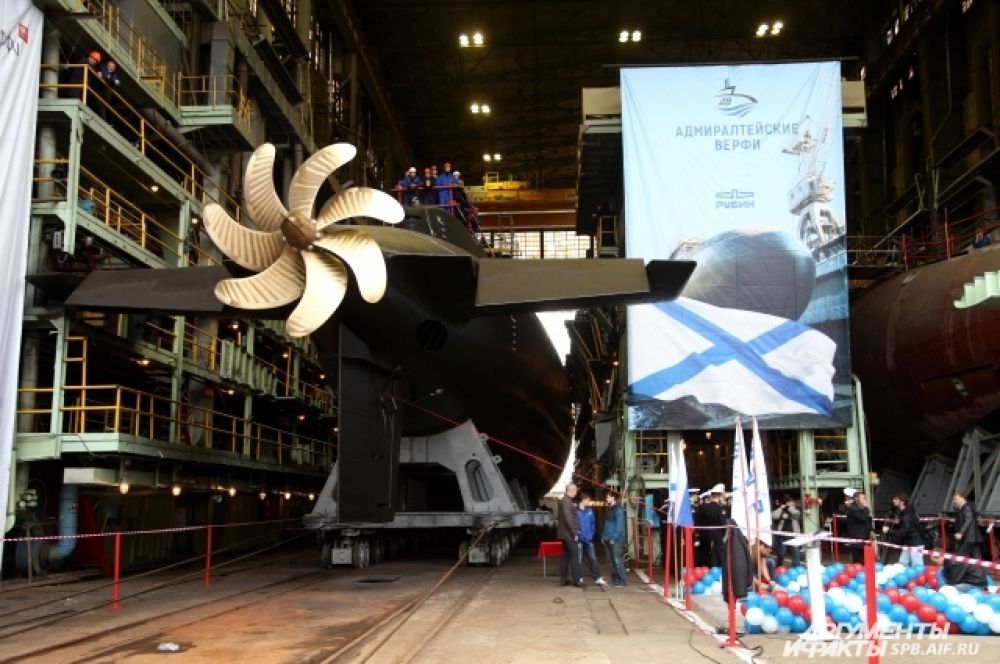 Дизель-электрические подводные лодки проекта 636.3 считаются одними из самых малошумных в мире.