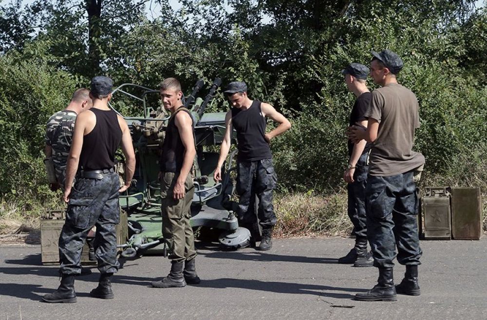 Силы АТО готовятся к обороне Мариуполя