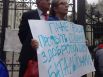 Митинг под Администрацией президента