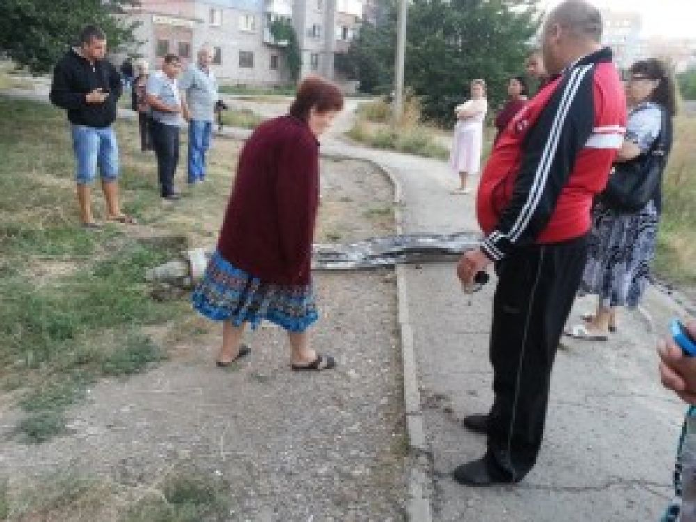 Разрушения в Луганской области