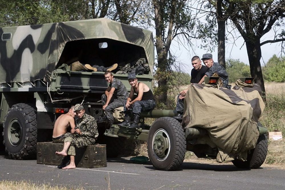 Силы АТО готовятся к обороне Мариуполя