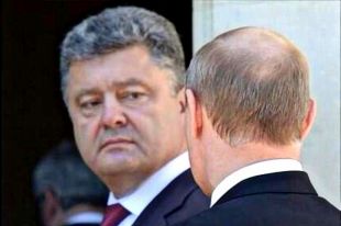 Путин и Порошенко