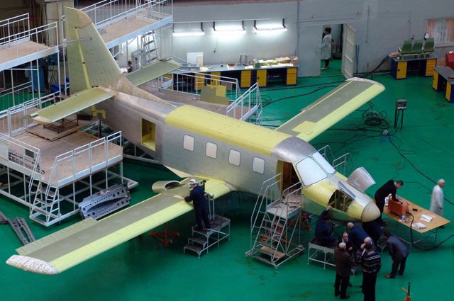 Самолет «Рысачок», который разрабатывался на «ЦКБ-Прогресс» в Самаре.