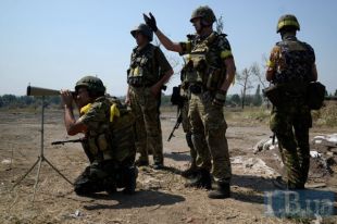 Бойцы добровольческого батальона