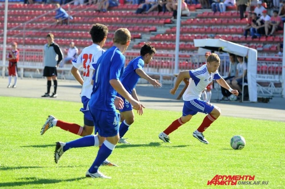 Футбольный матч «Иртыш»-«Сибирь-2».