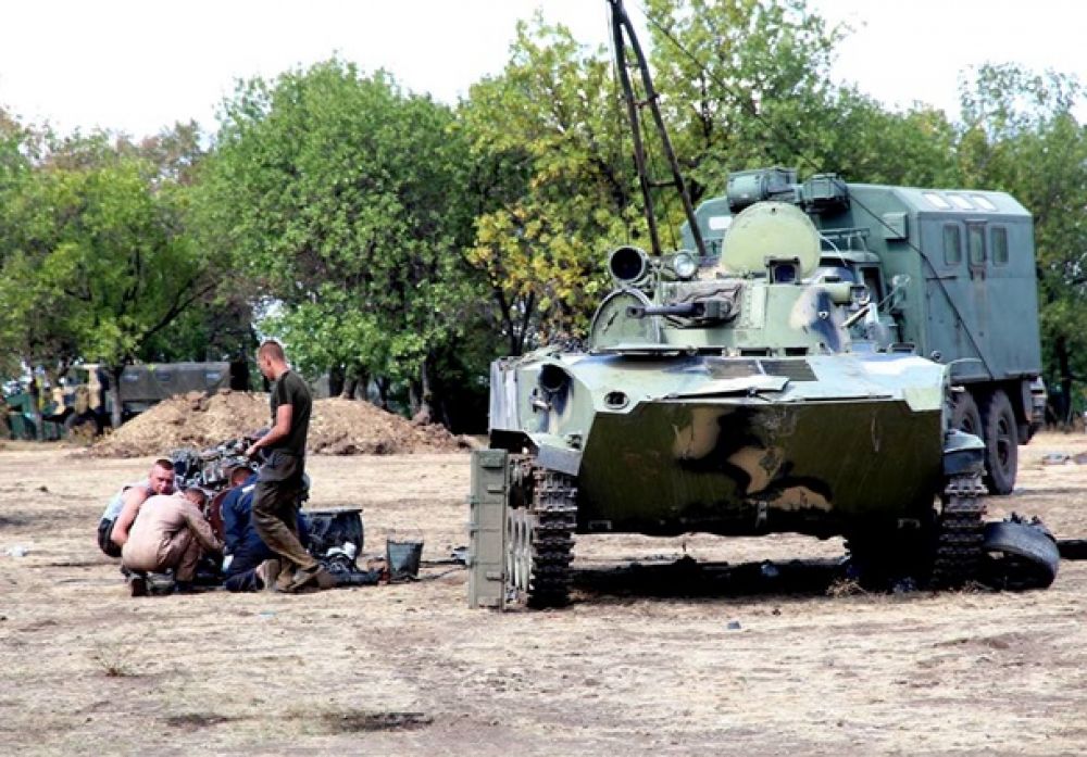 Силовики поставили в строй «трофейную» БМД десантников РФ