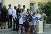Учащиеся школы № 8 встретили День знаний в праздничной форме