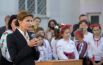 Марина Порошенко на празднике Первого звонка в столичной школе