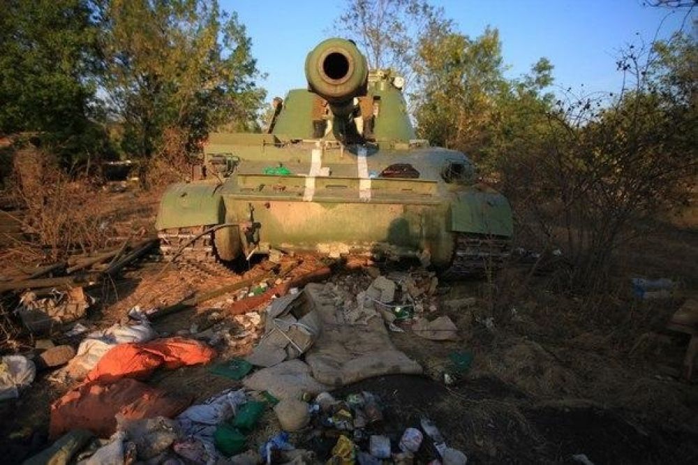 Уничтоженная бронетехника