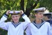 Первокурсники военно-морского лицея