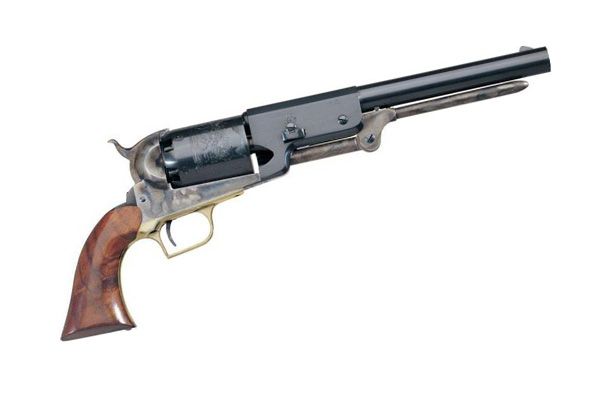 Модель Colt Walker, впущенная в 1847 году, приобрела свое название благодаря фамилии заказчика, приобретшего тысячу экземпляров револьвера. Шестизарядный револьвер с длиной ствола 230 мм стал любимым оружием Клинта Иствуда.