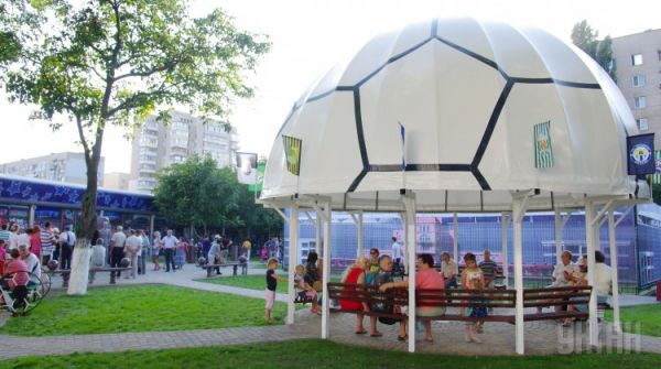 Футбольный сквер в Одессе