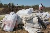 Под Бердянском местные жители строят укрепления