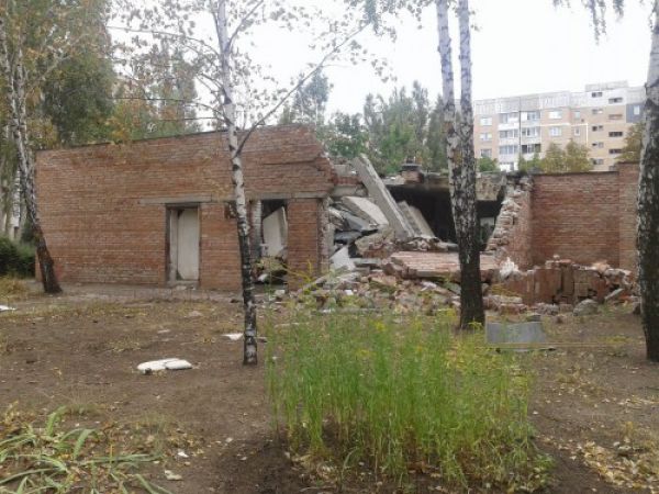 Обстрел Луганской области