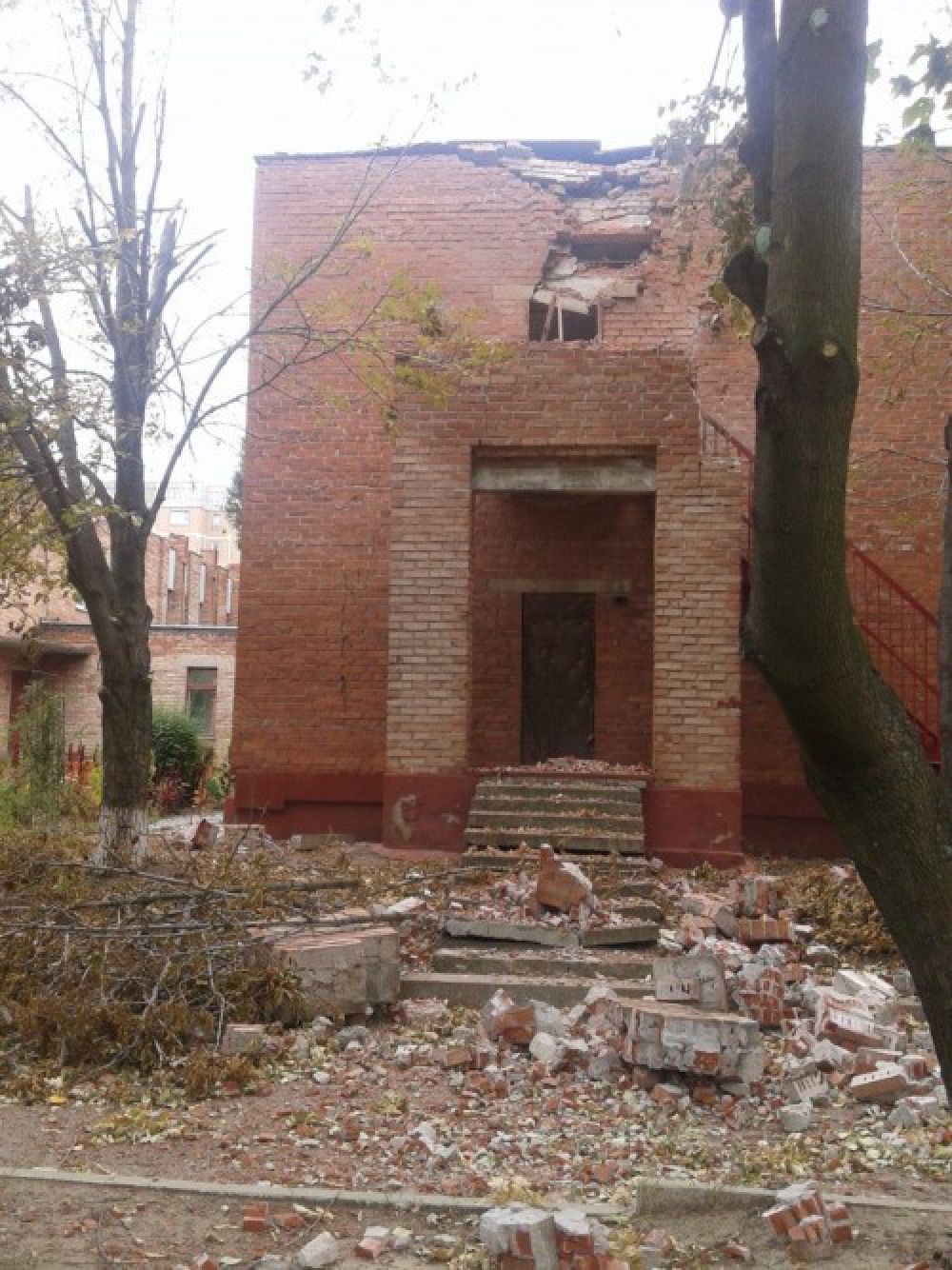 Обстрел Луганской области
