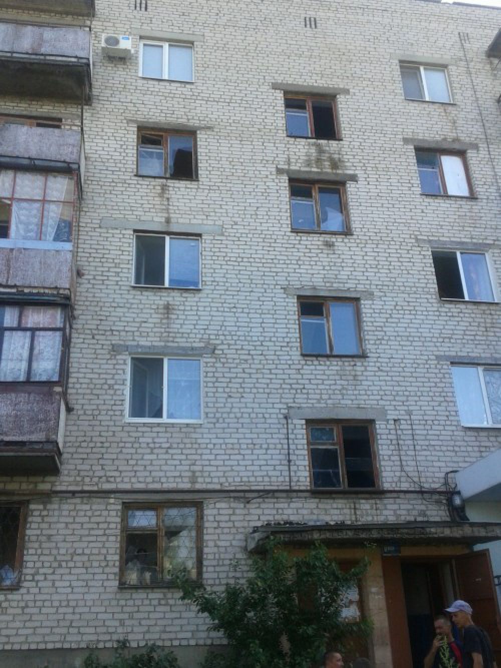 Обстрел Луганской области