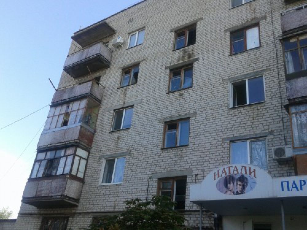 Обстрел Луганской области
