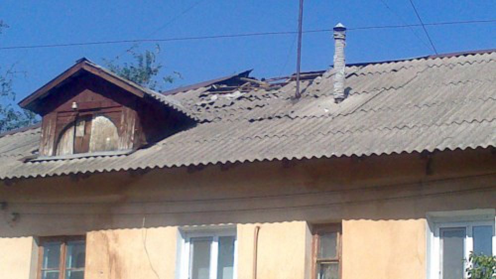 Обстрел Луганской области