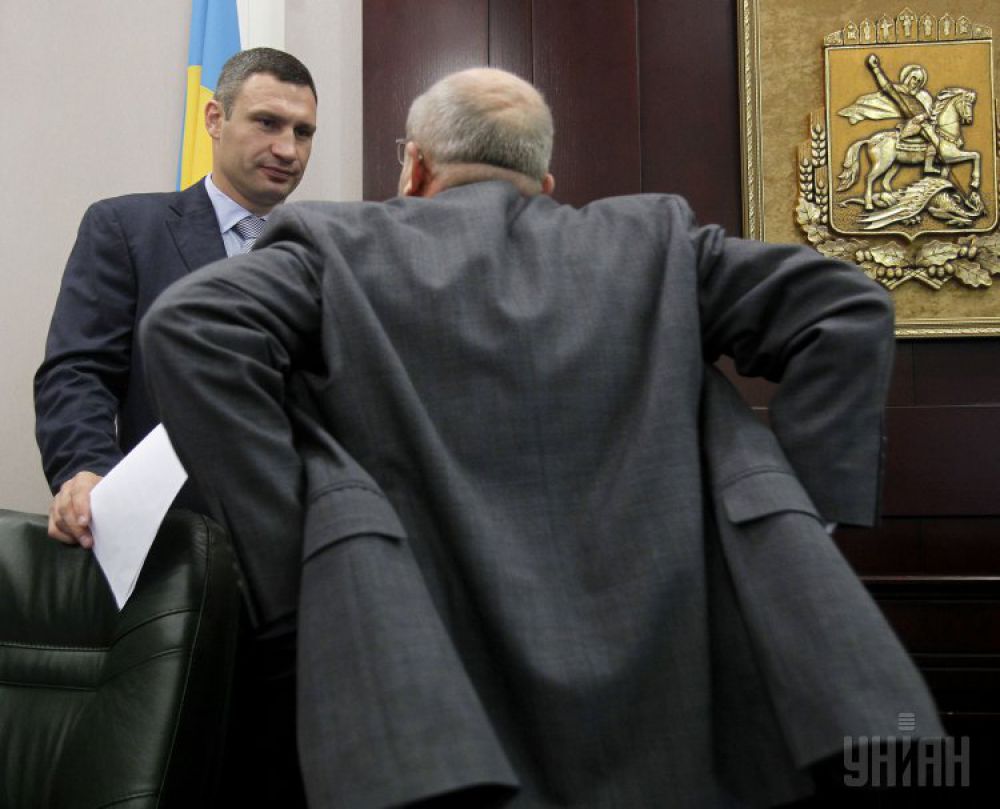 Виталий Кличко в Киевсовете вышел на «ринг» против радикала