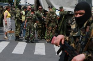 Боевики на Донбассе