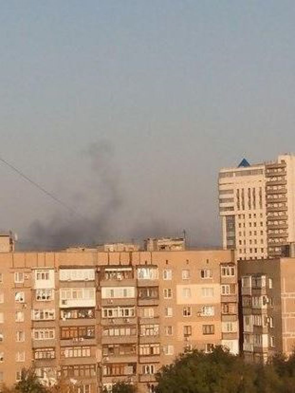 Обстрел Донецка