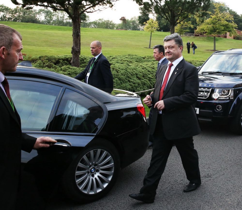 Петр Порошенко на саммите НАТО в Великобритании