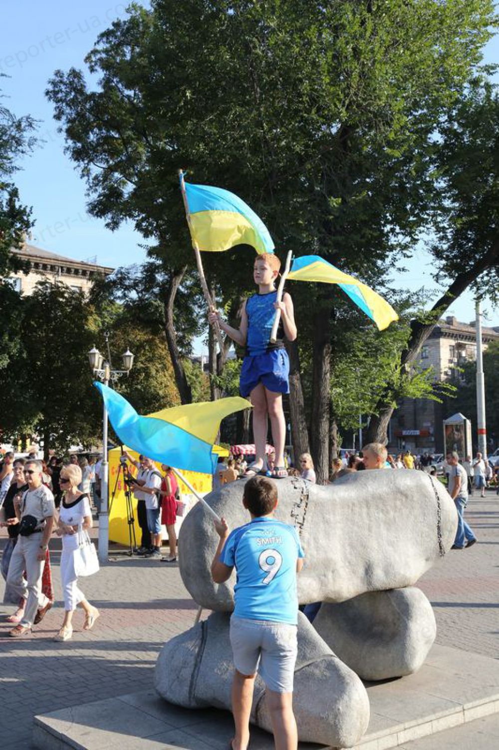 Митинг в Запорожье