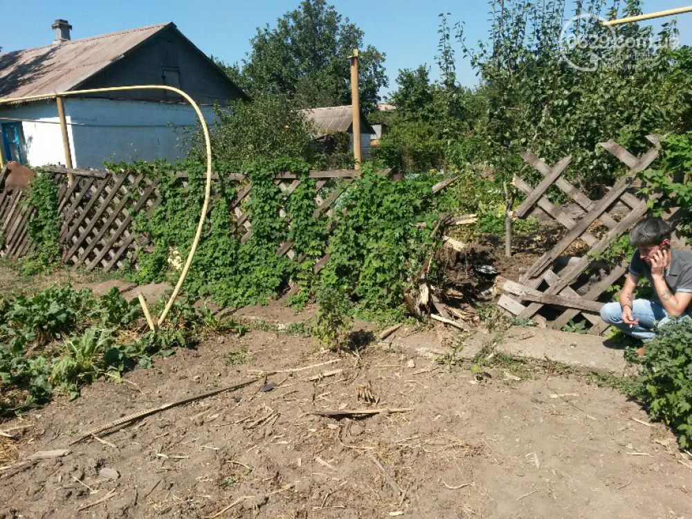 В Мариуполе снаряд перебил газопровод в поселке Каменск