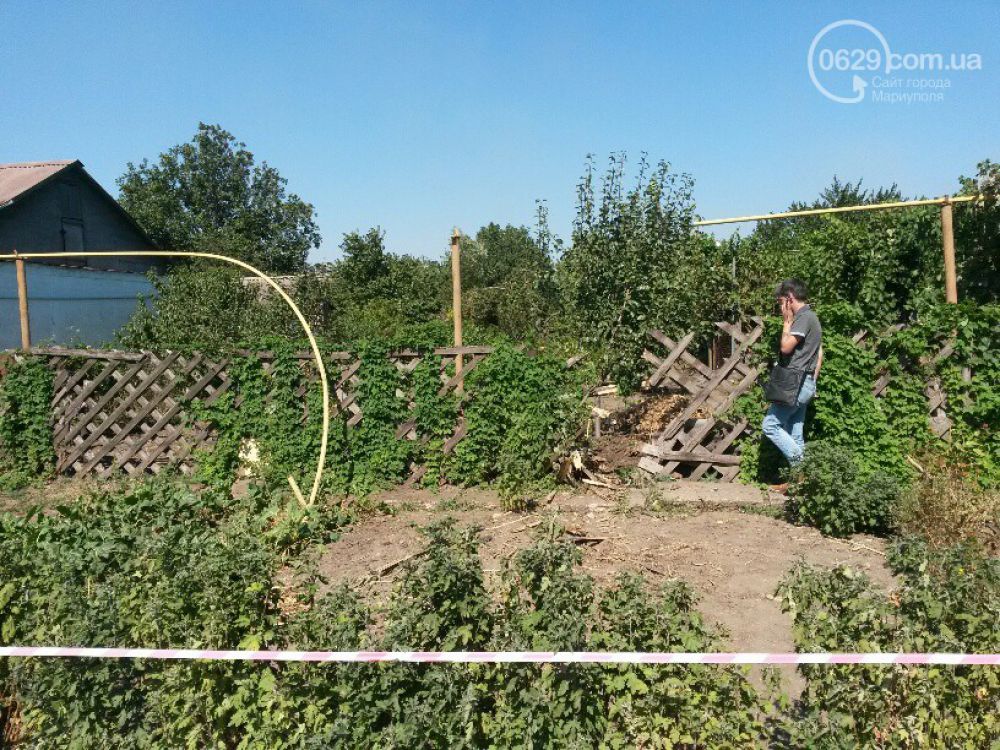 В Мариуполе снаряд перебил газопровод в поселке Каменск