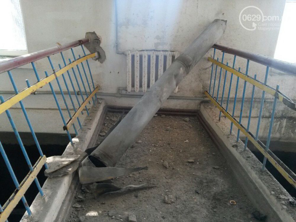 В Мариуполе снаряд попал в фильтровальную станцию Старокрымского карьера