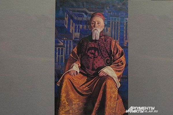 Портрет Святослава Рериха.