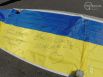 Километр флагов Украины в поддержку Мариуполя