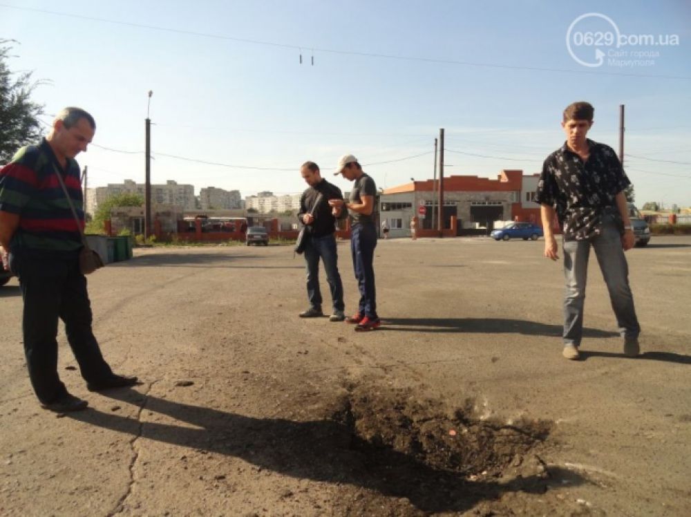 Обстрел Мариуполя