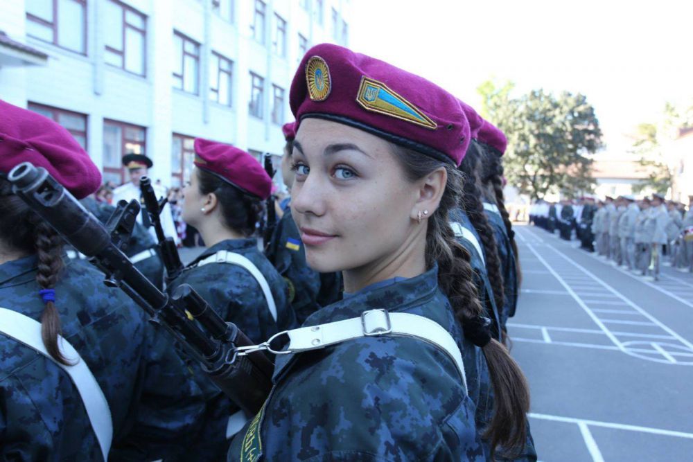 Амазонки Национальной гвардии Украины