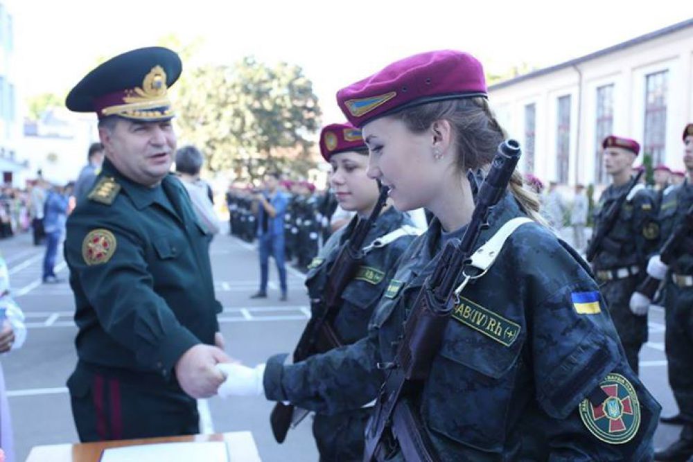 Амазонки Национальной гвардии Украины