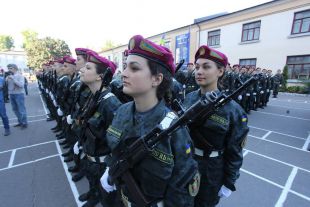 Амазонки Национальной гвардии Украины