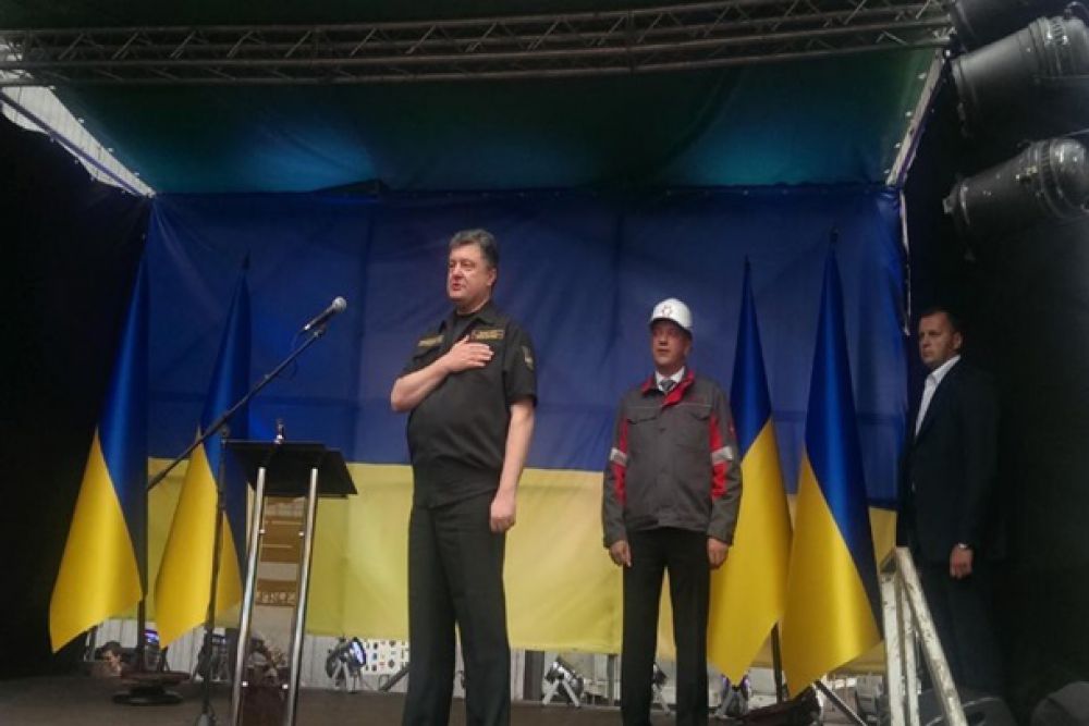 Петр Порошенко приехал в Мариуполь