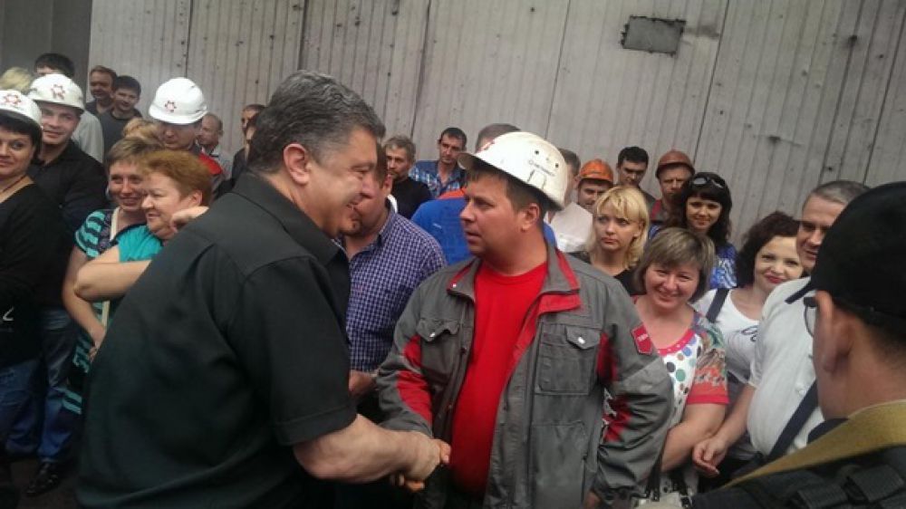 Петр Порошенко приехал в Мариуполь