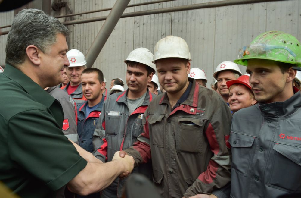 Петр Порошенко приехал в Мариуполь