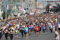 Фестиваль бега в Новосибирске.