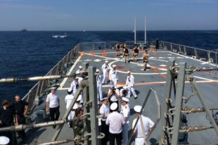 Боевые учения Украины и США в Черном море