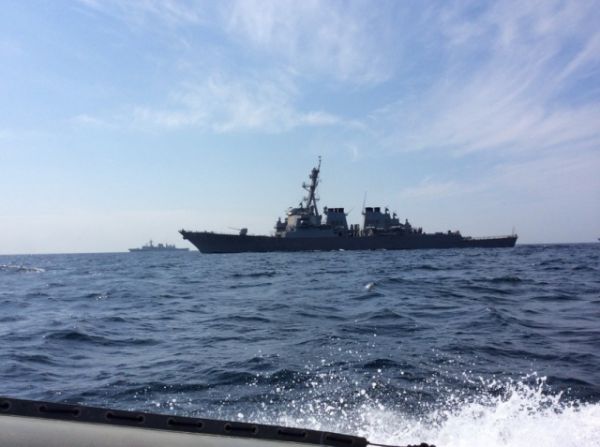 Боевые учения Украины и США в Черном море