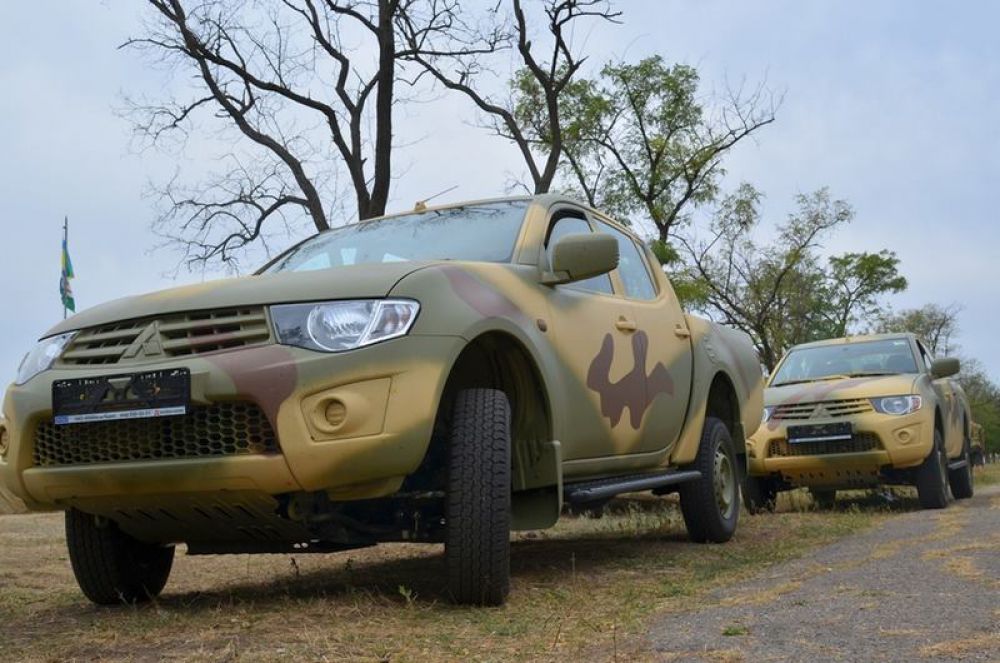 Mitsubishi L-200 для зоны АТО