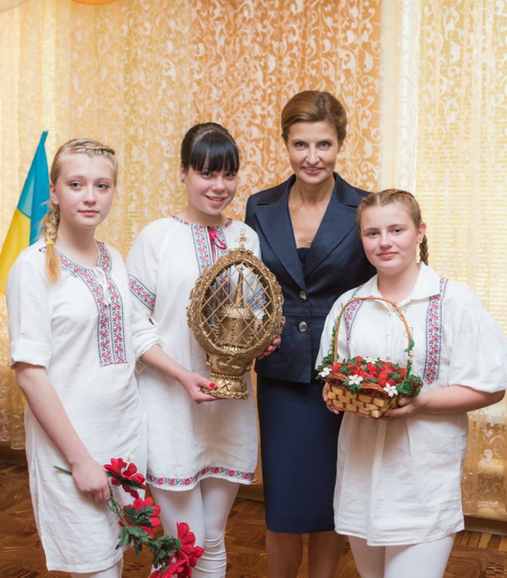 Марина Порошенко посетила Харьковский областной центр социально-психологической реабилитации детей