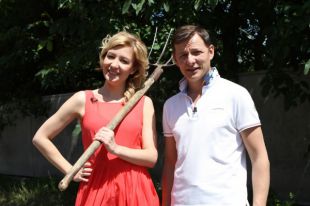 Олег Ляшко с женой
